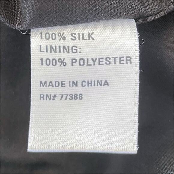 BROADWAY & BROOME 100% Silk Plisse Watercolor Abstract Print Tank Dress Size 6 - Picture 8 of 9